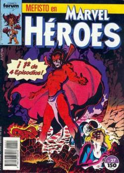 Portada Marvel Heroes # 27 Mefisto Vs