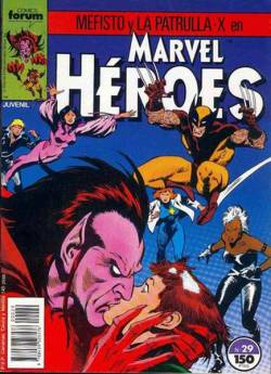 Portada Marvel Heroes # 29 Mefisto Vs
