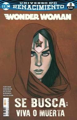 Portada Wonder Woman # 22 Renacimiento 8