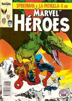 Portada Marvel Heroes # 31 Spiderman Patrulla-X