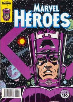 Portada Marvel Heroes # 35 Galactus