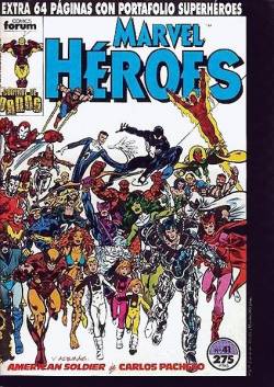 Portada Marvel Heroes # 41 Control De Daños