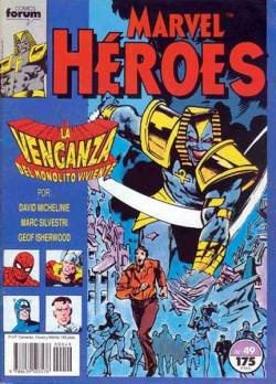 Portada Marvel Heroes # 49 Monolito Viviente