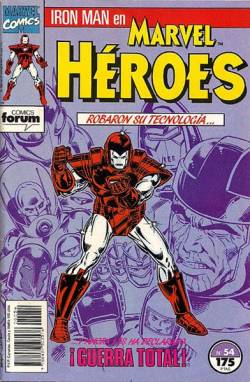 Portada Marvel Heroes # 54 Iron Man Stark Wars