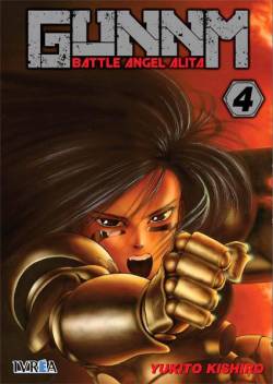 Portada Gunnm Battle Angel Alita # 04