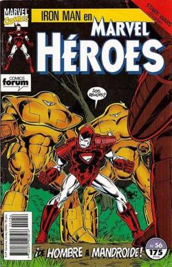 Portada Marvel Heroes # 56 Iron Man Stark Wars