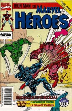Portada Marvel Heroes # 57 Iron Man Stark Wars