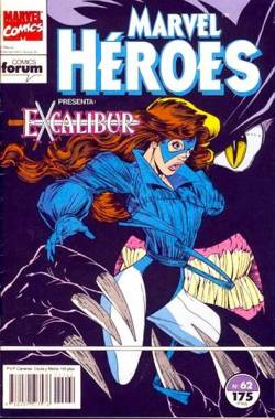 Portada Marvel Heroes # 62 Excalibur