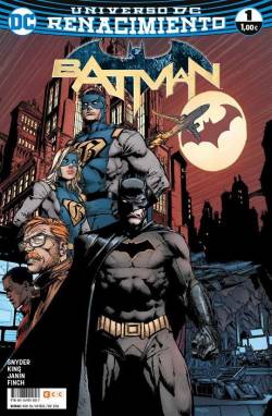 Portada Batman # 056 Renacimiento 1 Segunda Edición