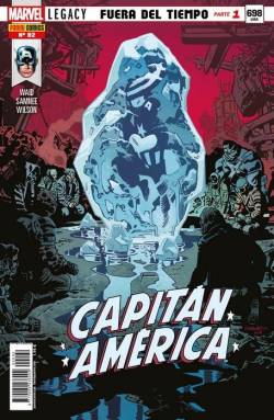 Portada Capitán América Vol 8 # 092 Fuera Del Tiempo Parte 1