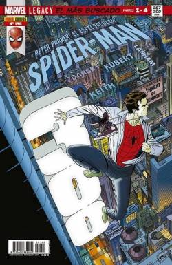 Portada Spiderman Vol 2 # 140 Asombroso Spiderman, El Mas Buscado Partes 1 A 4