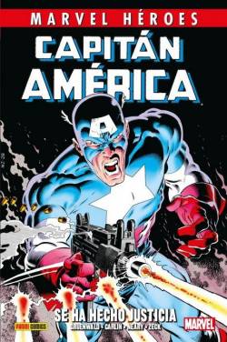 Portada Coleccionable Héroes Marvel # 088 Capitán América De Mark Gruenwald Volumen 1 Se Ha Hecho Justicia