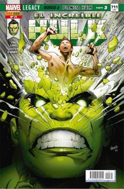 Portada Increíble Hulk Volumen Ii # 071 Marvel Legacy