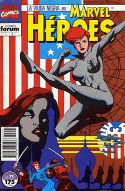 Portada Marvel Heroes # 71 Viuda Negra