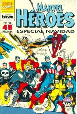 Portada Marvel Heroes # 83 Navidad