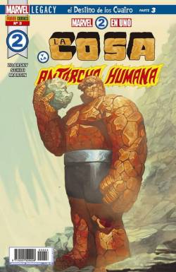 Portada Marvel 2 En 1 La Cosa Y La Antorcha Humana # 03 Portada Alternativa