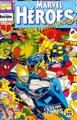 Portada Marvel Heroes # 84 Navidad