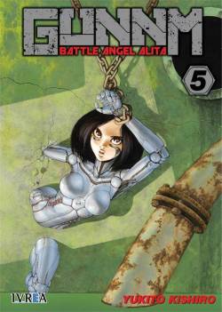 Portada Gunnm Battle Angel Alita # 05