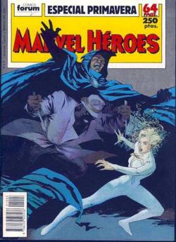Portada Marvel Heroes Esp # 05 Primavera 1989 Capa Y Puñal Cazador Presa