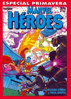 Portada Marvel Heroes Esp # 08 Primavera 1990 Doctor Extraño