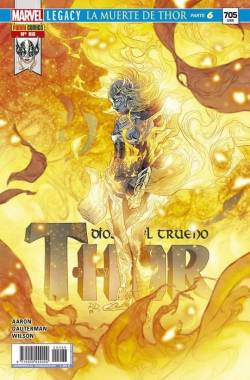 Portada Thor Vol 5 # 086 Diosa Del Trueno Marvel Legacy