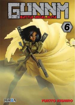 Portada Gunnm Battle Angel Alita # 06