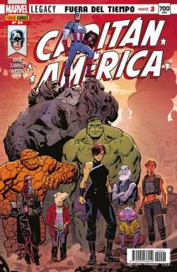Portada Capitán América Vol 8 # 094 Fuera Del Tiempo Parte 3