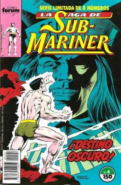 Portada Namor Vol I La Saga De Sub-Mariner # 04