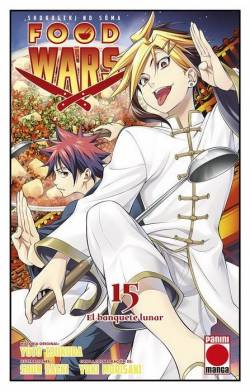 Portada Food Wars, Shokugeki No Soma # 15 El Banquete Lunar