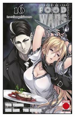 Portada Food Wars, Shokugeki No Soma # 16 La Reina Prisionera