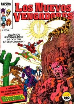 Portada Nuevos Vengadores # 17