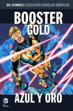 Portada Coleccionable Dc Comics # 067 Booster Gold Azul Y Oro