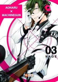 Portada Aoharu X Machinegun # 03