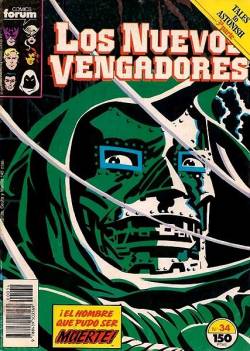 Portada Nuevos Vengadores # 34