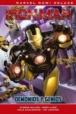 Portada Iron Man De Kieron Gillen Marvel Now! # 01 Demonios Y Genios
