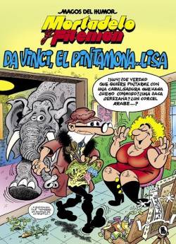 Portada Magos Del Humor # 198 Mortadelo Y Filemón, Da Vinci El Pintamona... Lisa