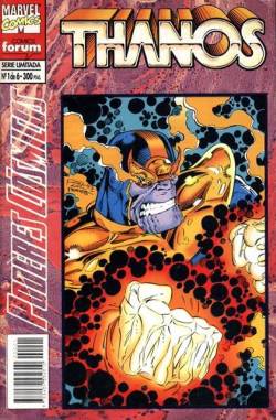 Portada Poderes Cosmicos Vol I # 01 Thanos