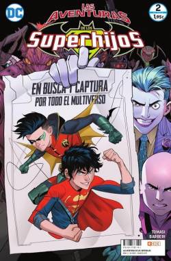 Portada Las Aventuras De Los Superhijos # 02