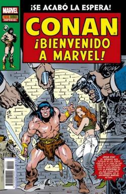 Portada Conan El Bárbaro # 00 Bienvenido A Marvel
