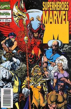 Portada Superheroes Marvel # 15 Patrulla-X