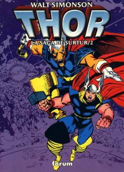 Portada Thor La Saga De Surtur # 02