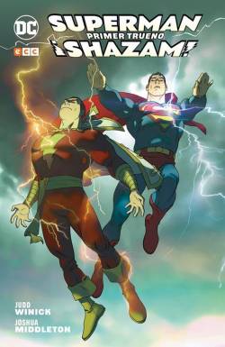 Portada Superman Shazam, Primer Trueno