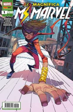 Portada La Magnífica Ms. Marvel # 01