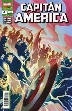 Portada Capitán América Vol 8 # 105 Capitán América 6