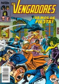 Portada Vengadores Vol I # 081