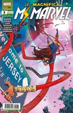 Portada La Magnífica Ms. Marvel # 02