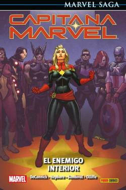 Portada Capitana Marvel Tomo # 03 El Enemigo Interior