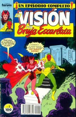 Portada Vision Y La Bruja Escarlata # 05