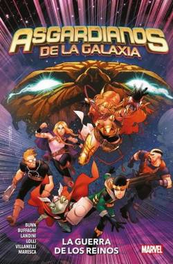 Portada Asgardianos De La Galaxia # 02 La Guerra De Los Reinos