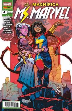 Portada La Magnífica Ms. Marvel # 04